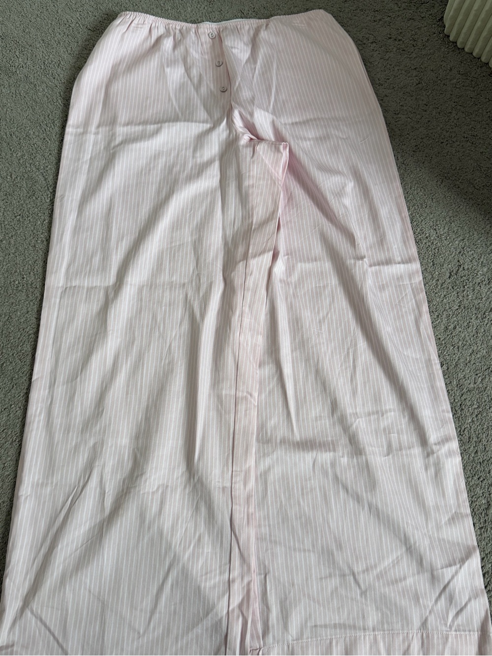 Light Pink Pinstripe Sleep Pant